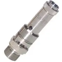 Tameson G 1/4'' Vernikkeld Messing Vooringesteld Veiligheidsventiel 12 bar (174,05 psi) DN 8