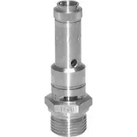 Tameson G 1/2'' RVS 316 Ti Vooringesteld Veiligheidsventiel 1 bar (14,5 psi) DN 8