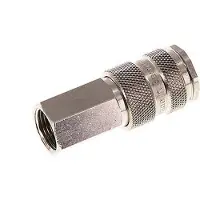 Tameson Gehard staal DN 7.8 Luchtkoppeling Snelkoppeling G 3/8 inch Binnendraad