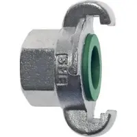 Tameson RVS DN 15 DIN 3489 compressor klauwkoppeling Rp 3/8 inch Binnendraad