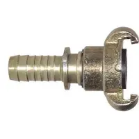 Tameson Gietijzer DN 15 DIN 3489 Compressor Klauwkoppeling met 19 mm Slangpilaar Draaibaar Veiligheidskraag