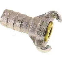 Tameson Gietijzer DN 19 DIN 3489 Compressor Klauwkoppeling met 25 mm Slangpilaar