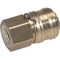 Parker Messing DN 7.2 (Euro) Luchtkoppeling Snelkoppeling met Vergrendeling