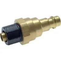 Tameson Messing DN 7.2 (Euro) Luchtkoppeling Insteeknippel 6x8 mm Push-On met Terugslagklep
