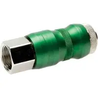 Tameson Vernikkeld Messing DN 7.8 Safety Luchtkoppeling Snelkoppeling met Schuifhuls G 1/2 inch Binnendraad