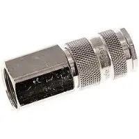 Tameson Gehard staal DN 7.8 Luchtkoppeling Snelkoppeling G 1/2 inch Binnendraad