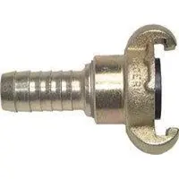 Tameson Gietijzer DN 10 DIN 3489 Compressor Klauwkoppeling met 13 mm Slangpilaar Draaibaar