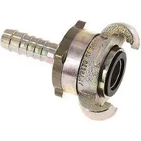 Tameson Gietijzer DN 10 DIN 3238 Compressor Klauwkoppeling met 13 mm Slangpilaar
