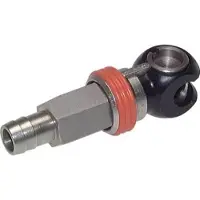 Tameson Staal/Messing DN 8 Safety Luchtkoppeling Snelkoppeling 9 mm Slangpilaar
