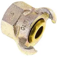 Tameson Gietijzer DN 17 DIN 3489 compressor klauwkoppeling Rp 1 inch Binnendraad