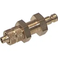Parker Messing DN 2.7 (Micro) Luchtkoppeling Insteeknippel 3x4.3 mm Push-On Schotkoppeling