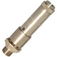 Tameson G 1/2'' Messing vooringesteld veiligheidsventiel 45 bar (652,68 psi) DN 10