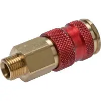 Parker Messing DN 7.2 (Euro) Bruin-Coded Luchtkoppeling Snelkoppeling G 1/2 inch Buitendraad