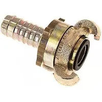 Tameson Gietijzer DN 15 DIN 3238 Compressor Klauwkoppeling met 19 mm Slangpilaar