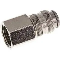 Parker Gehard staal DN 5 Luchtkoppeling Snelkoppeling G 3/8 inch Binnendraad