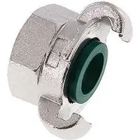 Tameson RVS DN 20 DIN 3489 compressor klauwkoppeling Rp 1 inch Binnendraad