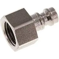 Tameson RVS DN 5 Luchtkoppeling Insteeknippel G 1/4 inch Binnendraad