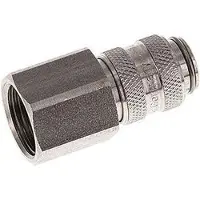 Tameson RVS DN 5 Luchtkoppeling Snelkoppeling G 3/8 inch Binnendraad