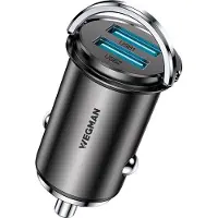 Wegman Autolader - Snellader voor in de Auto - 45W 5A