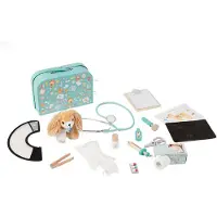 Eurekakids Professional Toy Case With 14 Accessories-veterinarian Groen Kinderen