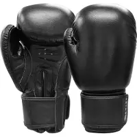 Stiel Basic Bokshandschoenen V2 - Leer - Zwart
