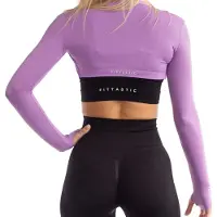 Fittastic Sportswear Fittasstic Sportswear Bolero Top Purple