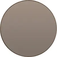Light & Living Spiegel Ø116 cm ESPEJO glas licht bruin+bruin (Bruin, 116x116 diameter: 116cm)
