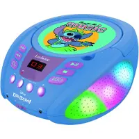 Lexibook Stitch Bluetooth CD-speler - Met lichteffecten en microfoonaansluiting