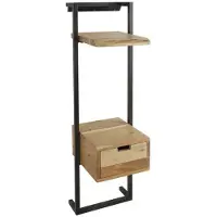 Hoyz nachtkastje air solid xs massief acacia naturel