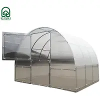 BAUMERA Kas KLASIKA EASY, 3x8 meter (24 m²), met 4 mm polycarbonaat (frame van vierkantstaal)