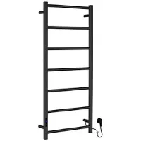 Smedbo Elektrische handoekradiator dry 50x121 cm mat zwart
