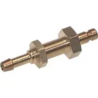 Parker Messing DN 2.7 (Micro) Luchtkoppeling Insteeknippel 4 mm Slangpilaar Schotkoppeling