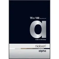 Nielsen Alpha Aluminium Wissellijst Glossy Dark Grey 70x100cm