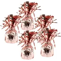 Haza Ballon gewichtjes - 10x - rose goud - 170 gram - gewichtjes voor helium ballontrosjes
