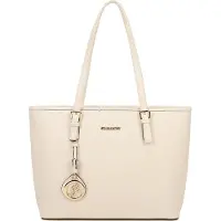 Gallantry - Schooltas - Dames Tassen - Schoudertas - Handtas met rits - Handtas - Werktas - Beige