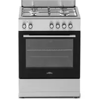Everglades Evck6011 - Fornuis Gas Breedte 60 Cm