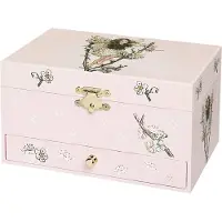 Trousselier Muziekdoosje - - Kerselaar - Fee Elf - Roze - 18x11x10 cm