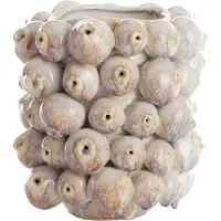 Light & Living Light&living Vaas deco 19x18,5x21 cm NITALI keramiek zand
