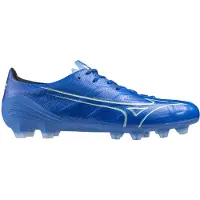 Mizuno Alpha Pro Gras Voetbalschoenen (FG) Blauw Wit