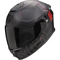 Scorpion Exo-GT SP Air Techlane Integraalhelm Mat/Zwart/Grijs/Rood S, unisex