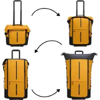 Samsonite Ecodiver foldable 4in1 duffle yellow