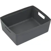 Kangaro opbergbox - opbergdoos - 20 liter - PP antraciet - K-670132