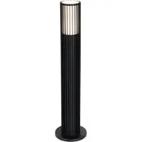 QAZQA Smart buiten paaltje zwart 50 cm IP44 incl. Zigbee GU10 - Boris