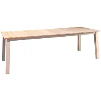Yoi Tuintafel Muro Salix Teak 236 x 90 cm