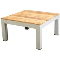 Yoi Tuintafel Midori Lage Tafel Salix Teak 77,5 x 77,5 cm