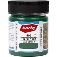 Karin Ebru / Papiermarmer Verf - Bladgroen - 105 ml