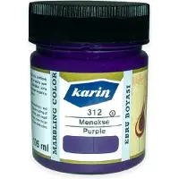 Karin Ebru / Papiermarmer Verf - Paars - 105 ml