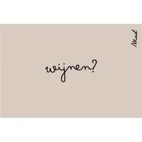 Mad About Mats - VIENNA - wijnen - deurmat - droogloop/touch - wasbaar - 50x75cm