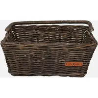 Wicked - Fietsmand - Boodschappen Mand - Rotan - Zwart - 22,5L