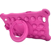 AngelTech 360° Verstelbare Beschermhoes voor Kindertablet Pro Max Roze
